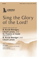 Sing the Glory of the Lord! SATB choral sheet music cover